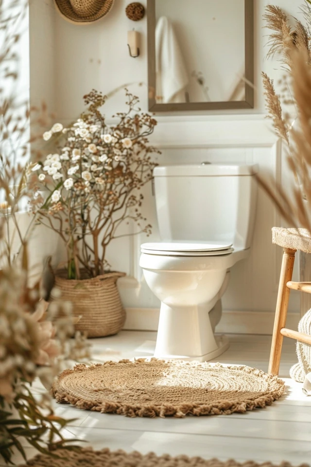 How To Decorate The Back Of A Toilet: Small Space Decor Ideas