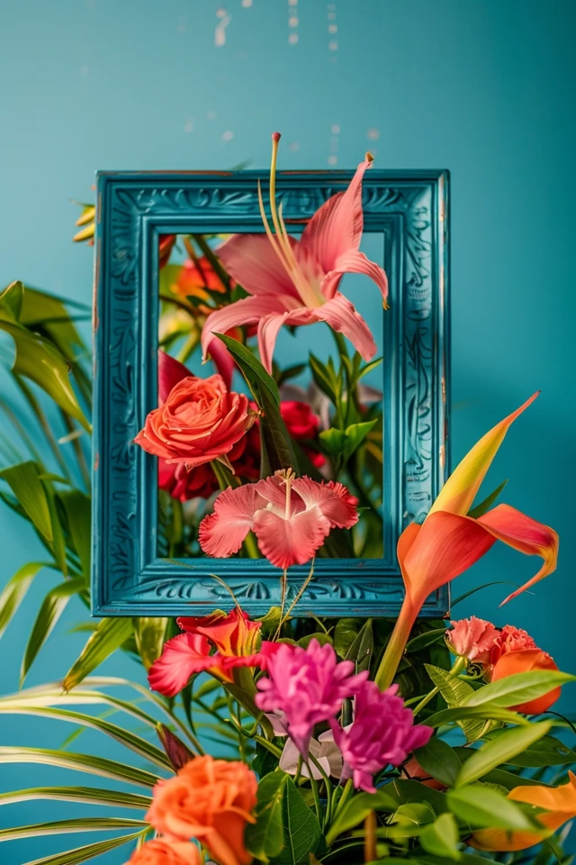 10 Ideas of Photo Centerpieces