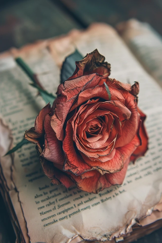 How To Press Roses In A Book For Timeless Memories
