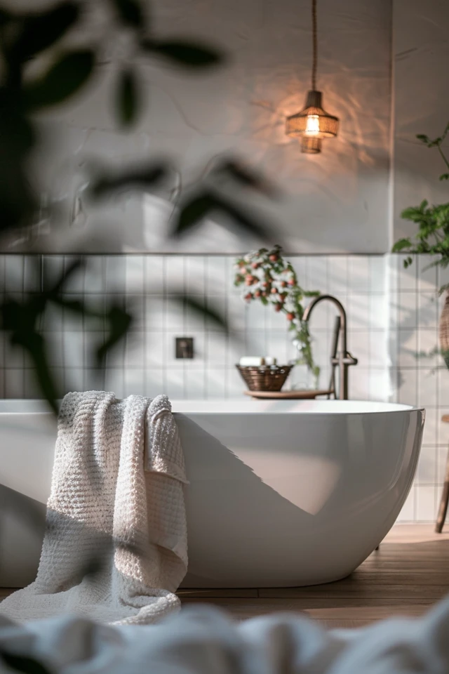 Maximizing Space with Clever Bathtub Placement