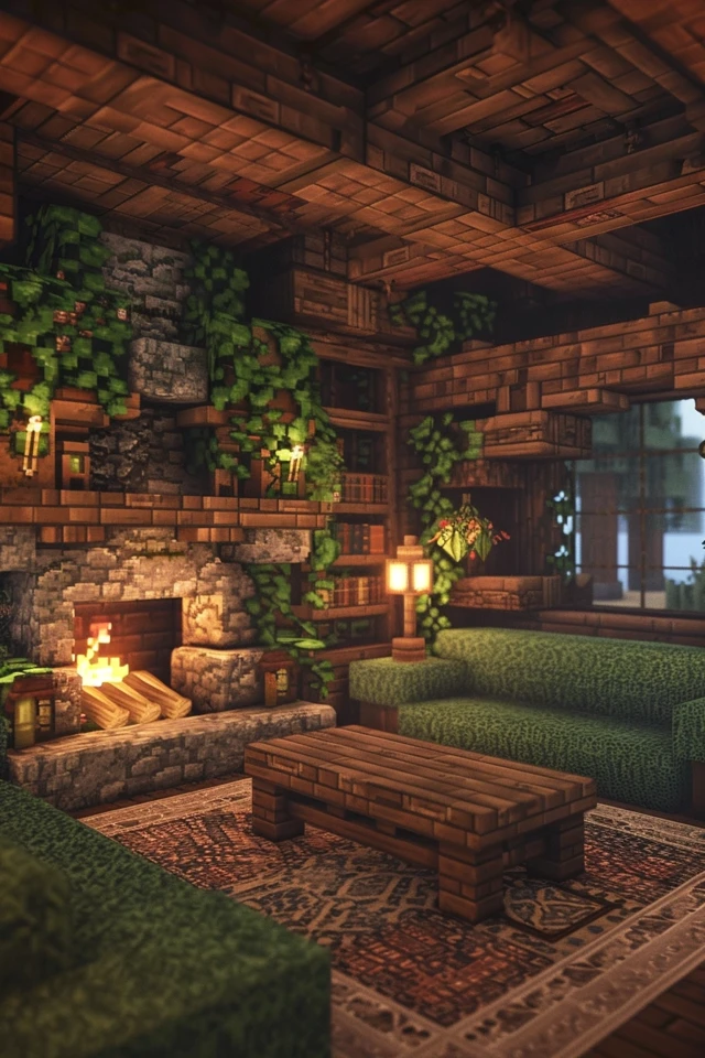 Farmhouse-Inspired Living Room Design
