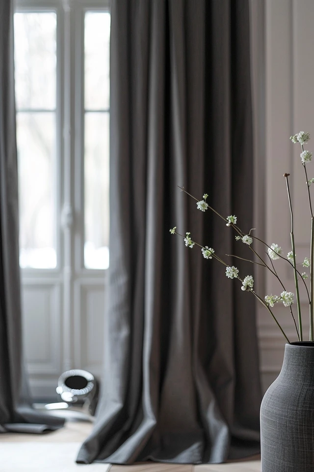 Securing Curtains with Drapery Pins or Clips