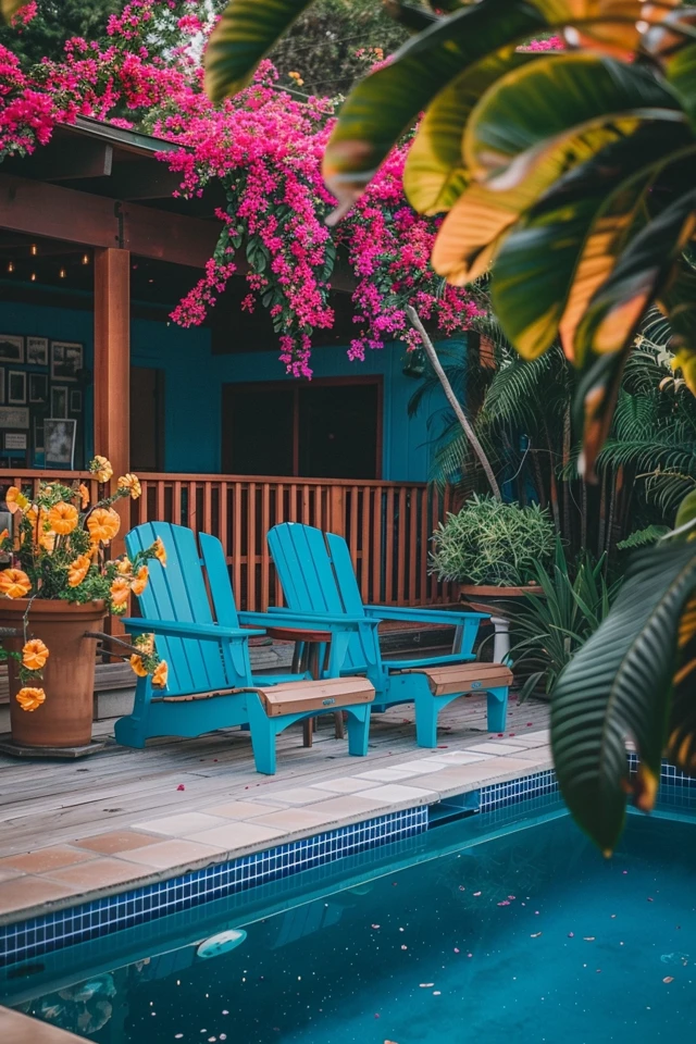 Creative Inground Pool Deck Ideas & Designs