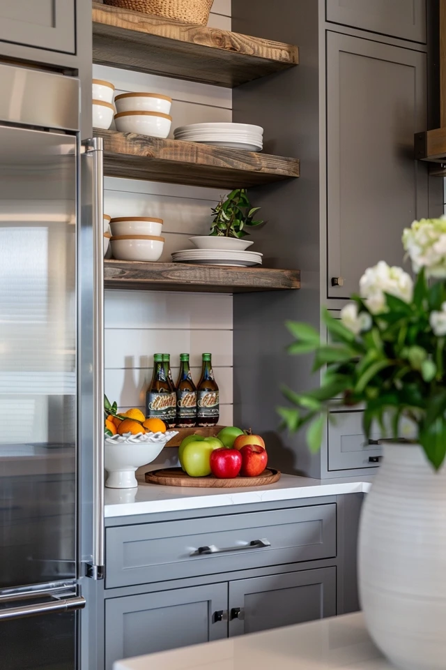 Innovative Storage Ideas for Above Refrigerator