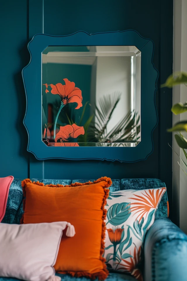 Spray Paint the Mirror Frame