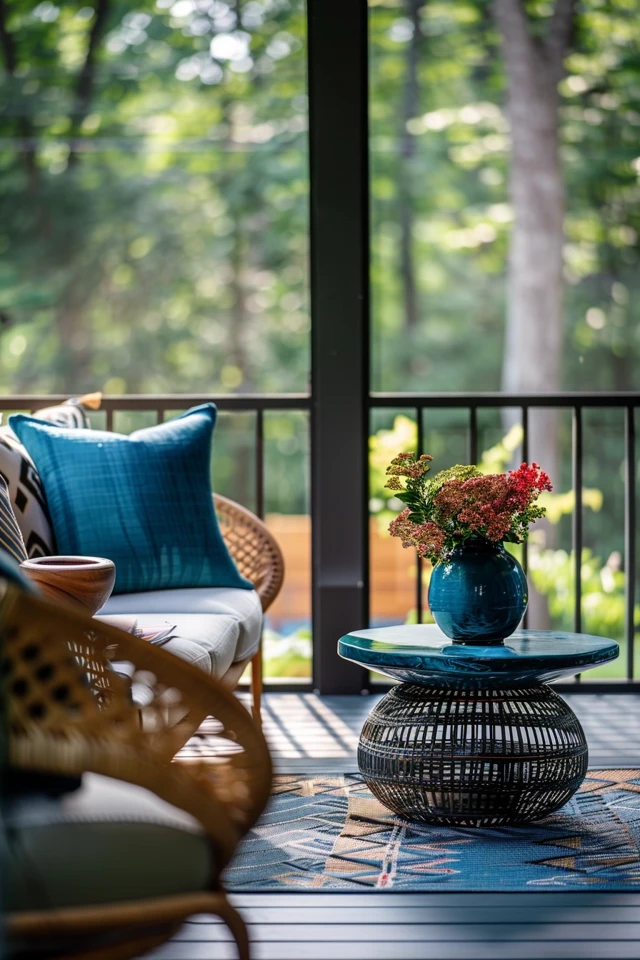 How To Keep Pollen Out Of A Screened Porch