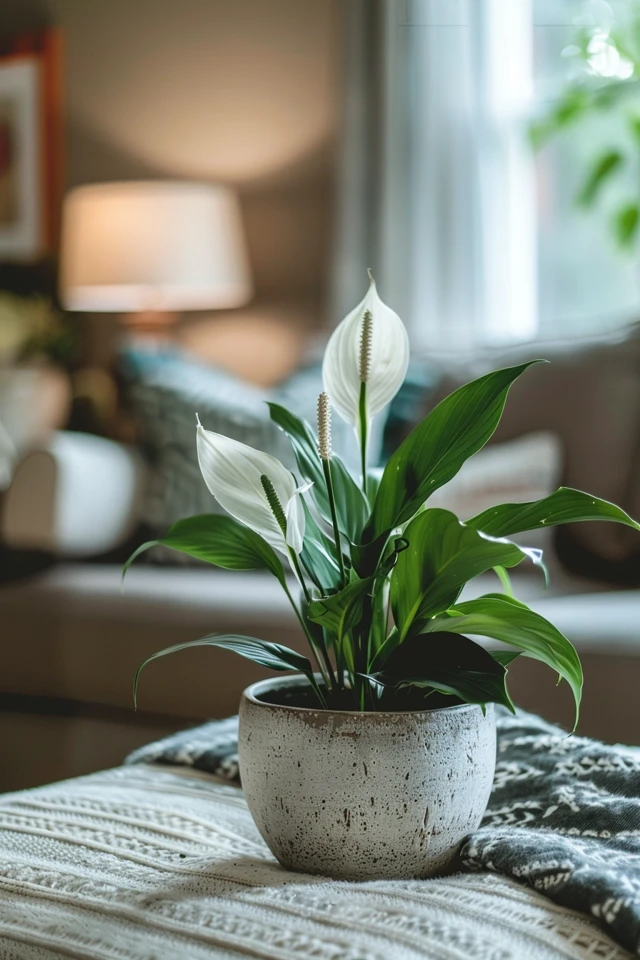 Propagating a Peace Lily in Water