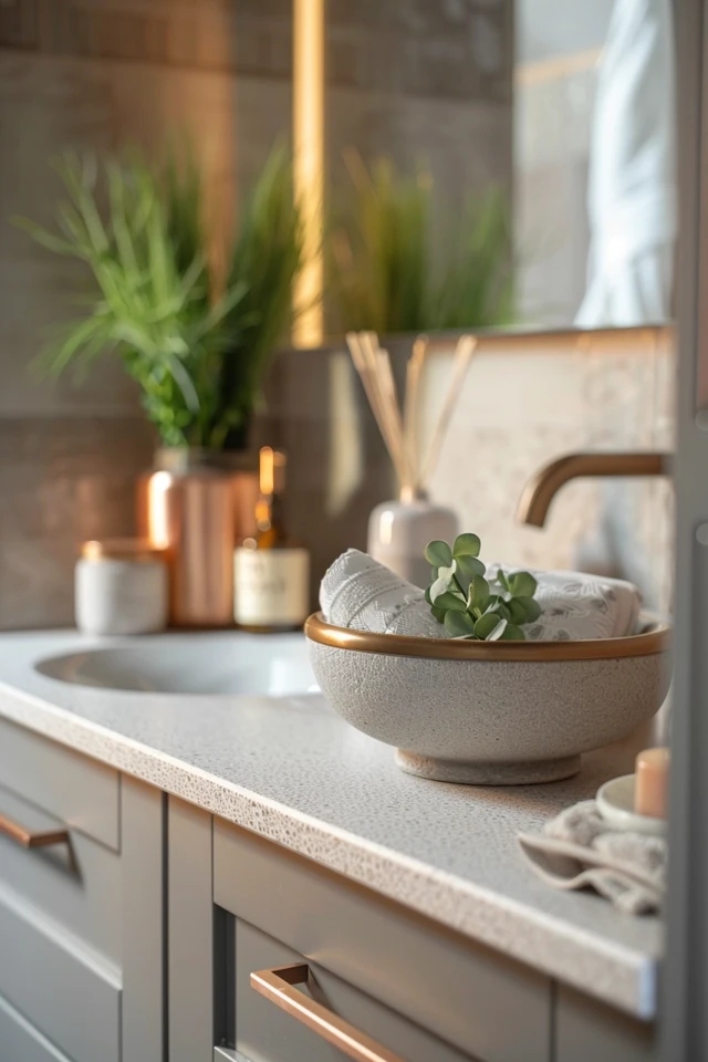 Grey Modern Farmhouse Bathroom Decor Ideas