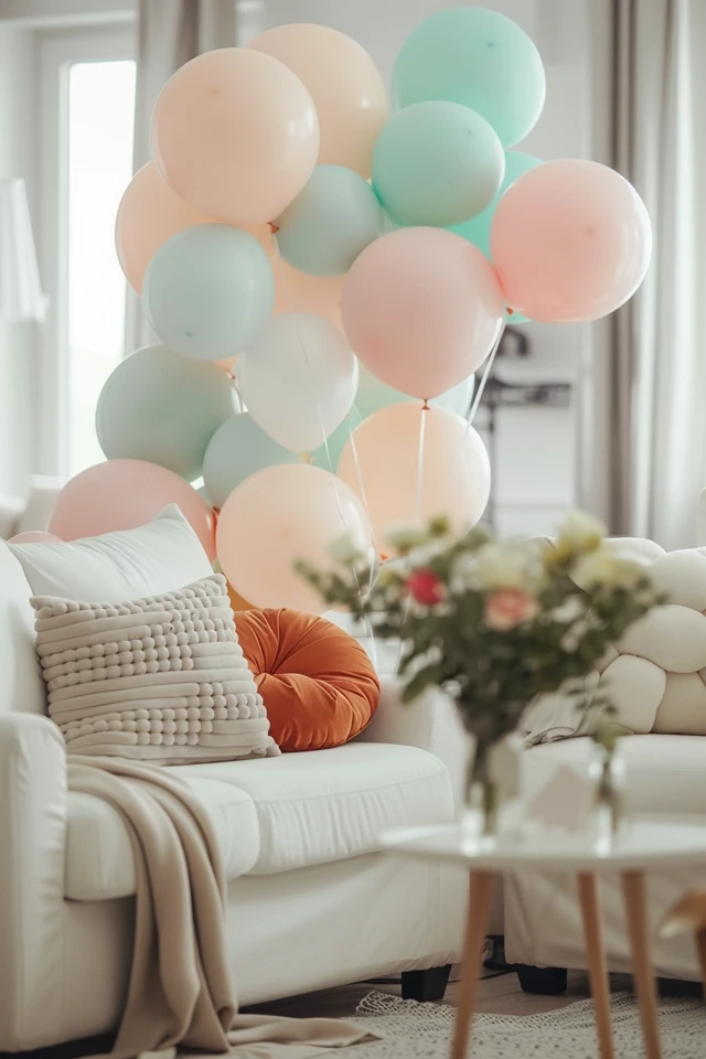 DIY Balloon Garland Tutorial for Graduation Party