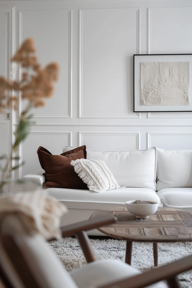Unique White Accent Wall Ideas for Your Dining Room