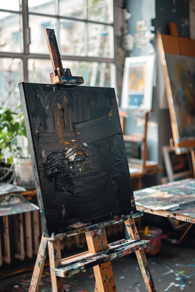 Mixing Primary Colors for Black Paint