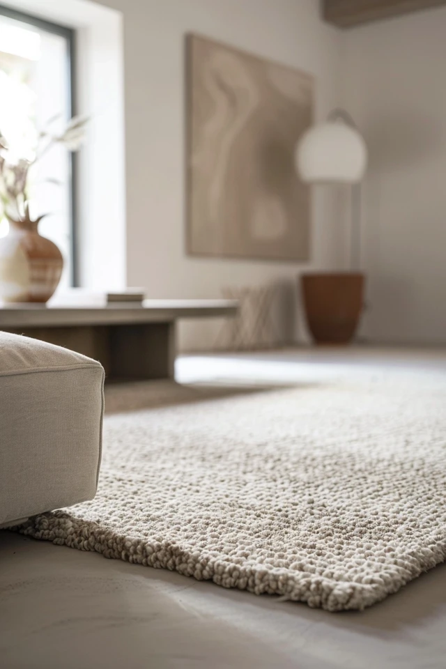 Layering Rugs for Visual Interest