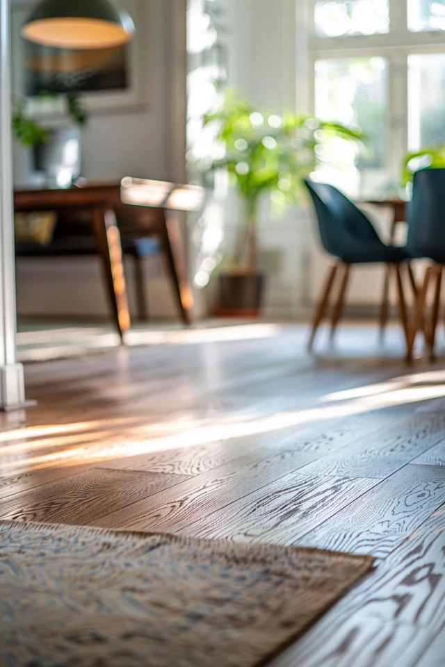 Mopping with Cleaning Solutions
