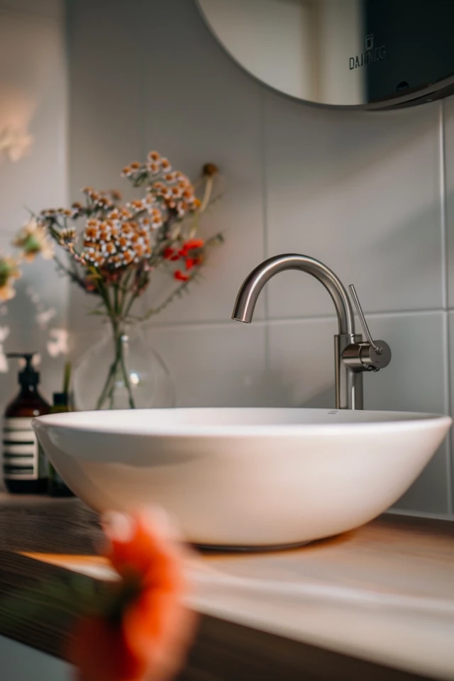 How To Decorate A Bathroom Sink Counter: Vanity Flair