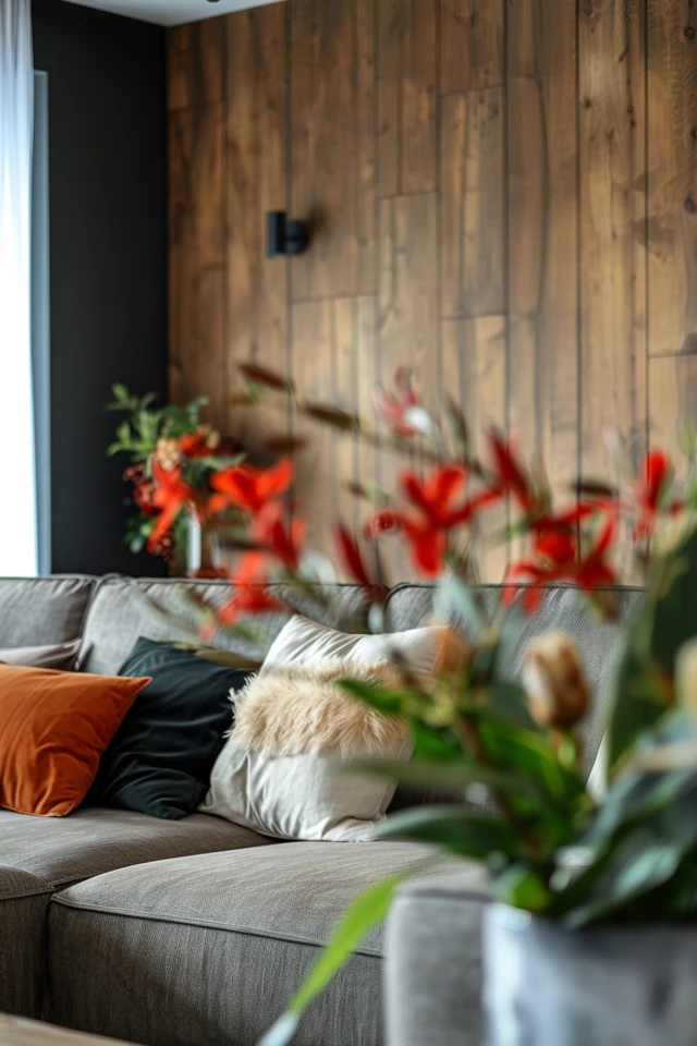Modern Half Wall Paneling Ideas