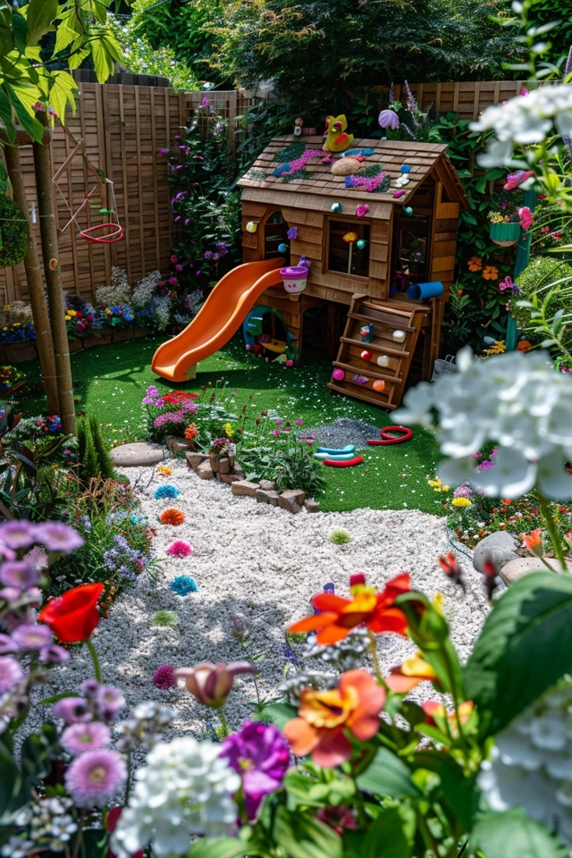 Craft Station and Wet and Wild Water Play