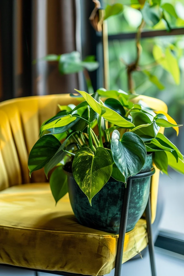 Neon Pothos (Epipremnum aureum ‘Neon’)