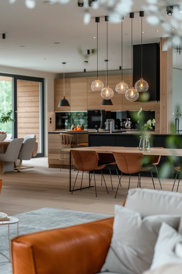 How To Choose Light Fixtures For An Open Floor Plan: Harmonious Lighting