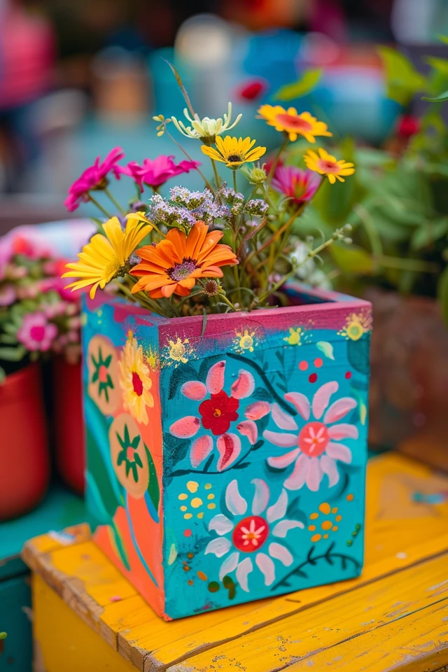 Cheer Box Painting Ideas for Spirited Creativity