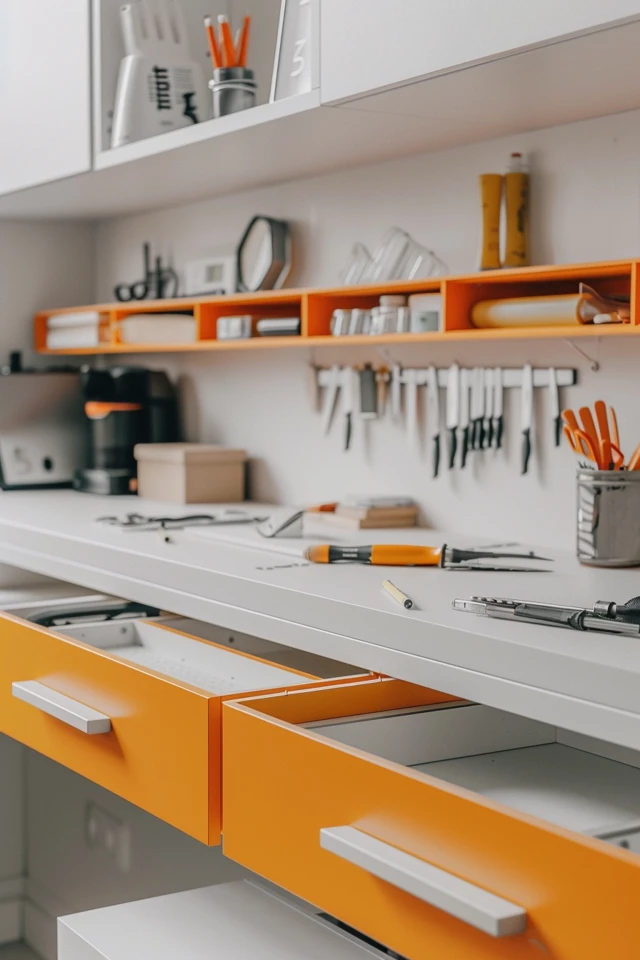 Install Overhead Garage Storage Racks