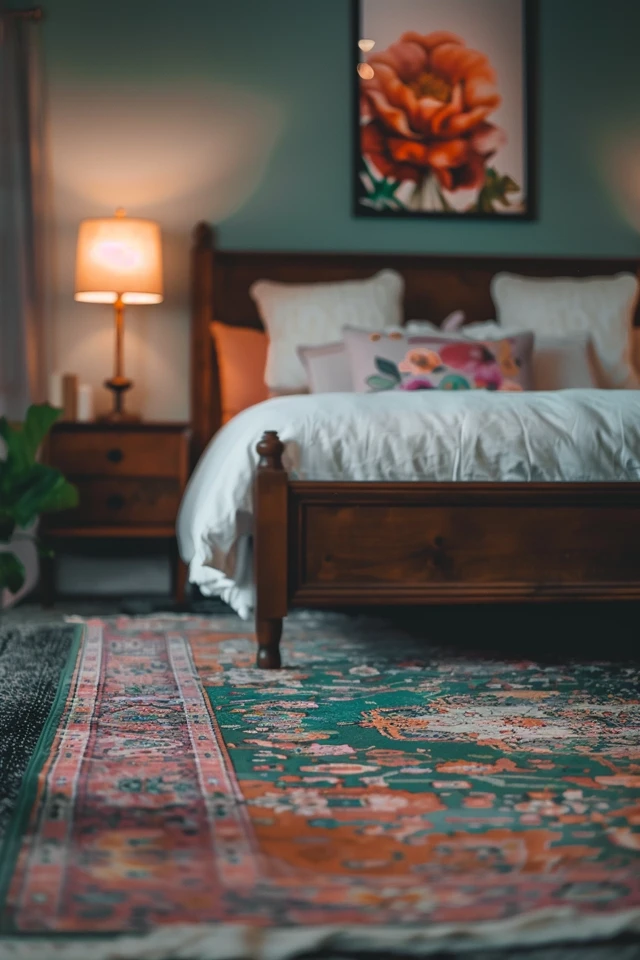 How to Slide a Rug Under a Bed