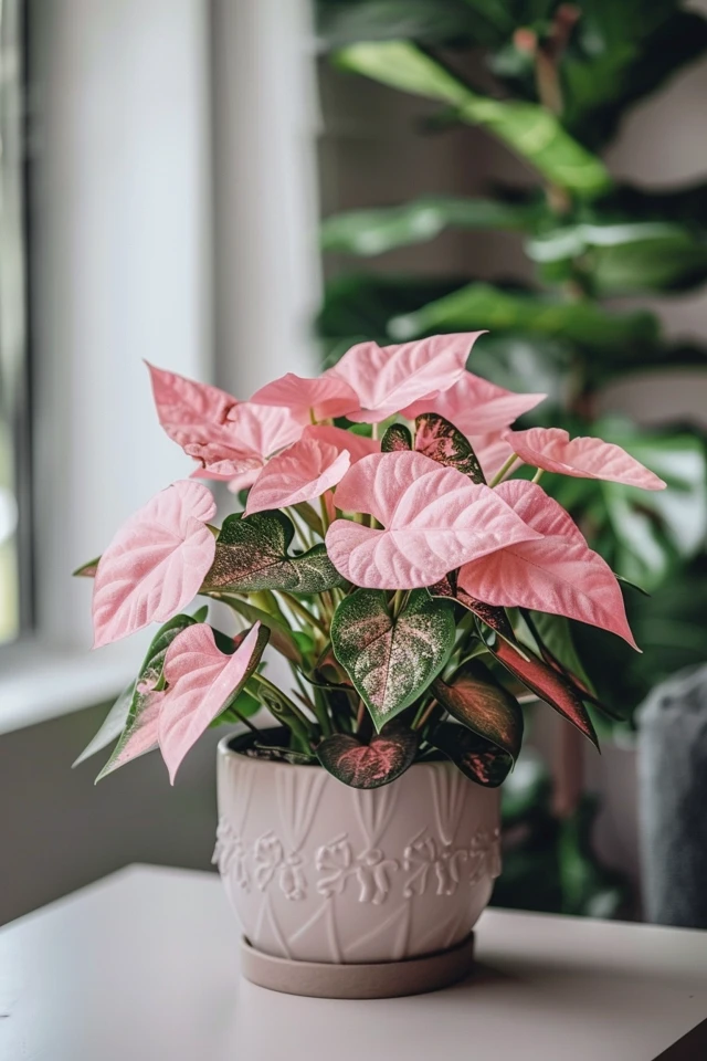 Soil and Water Requirements for Pink Syngonium