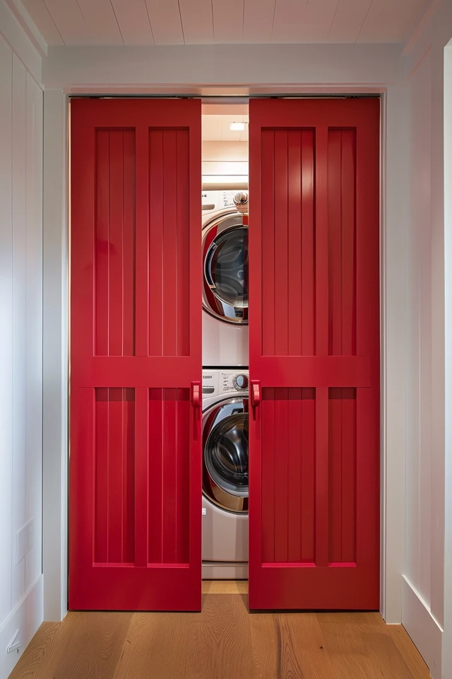 Creative Laundry Closet Door Ideas to Inspire