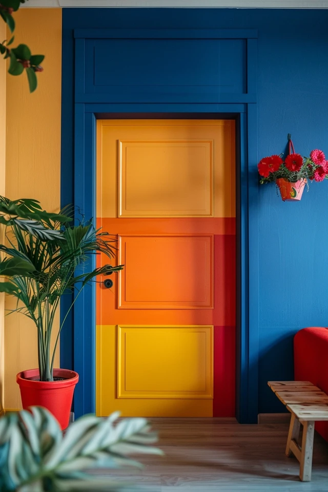 Creative Apartment Door Decor Ideas