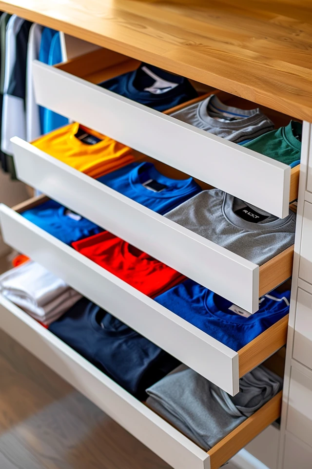 Steps For Folding T-Shirts & Other Shirts