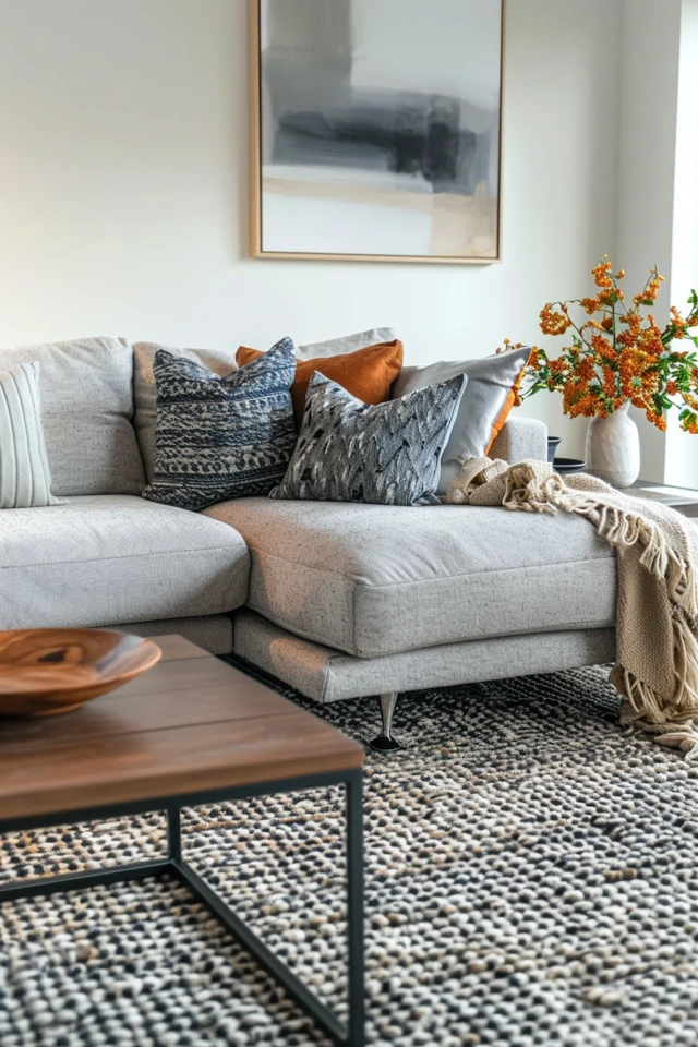 Rug Placement With Sectional Couch: Leave Room for Legs