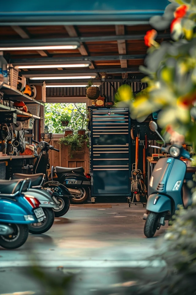 Organizing Bikes: Utilizing Vertical Space