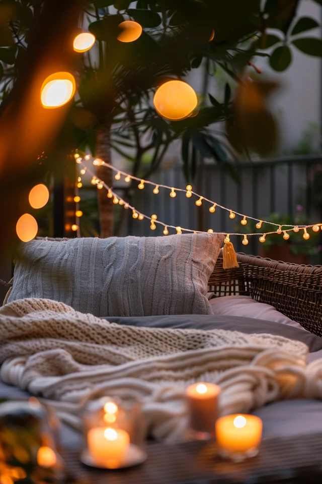Minimalist Outdoor Bedroom