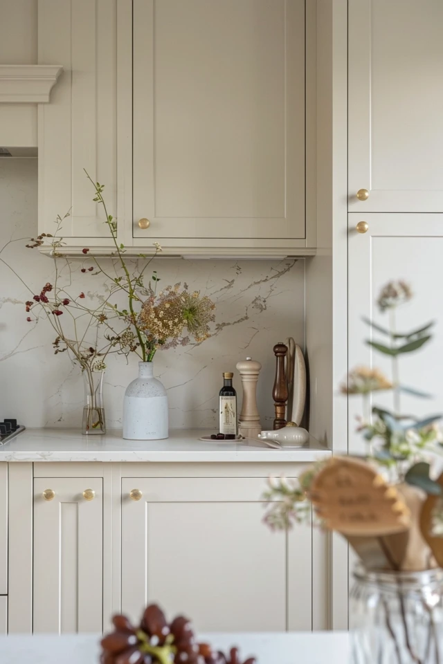 How To Make Cream Cabinets Look Less Yellow: Color Balancing