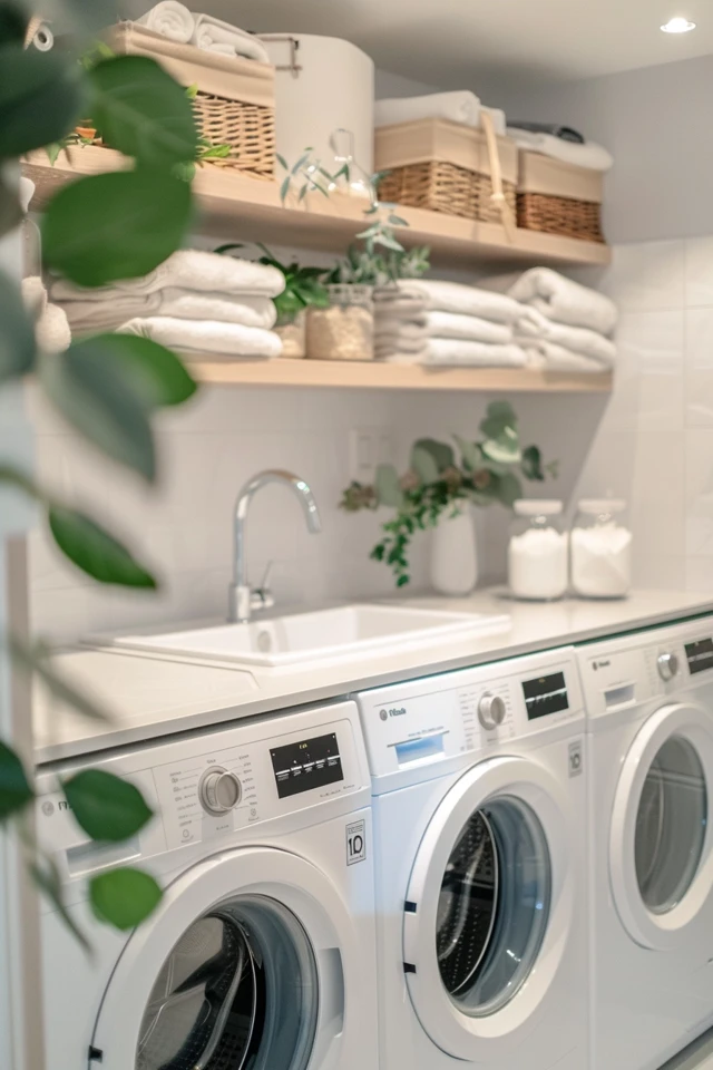 Prioritize Laundry Room Storage Solutions