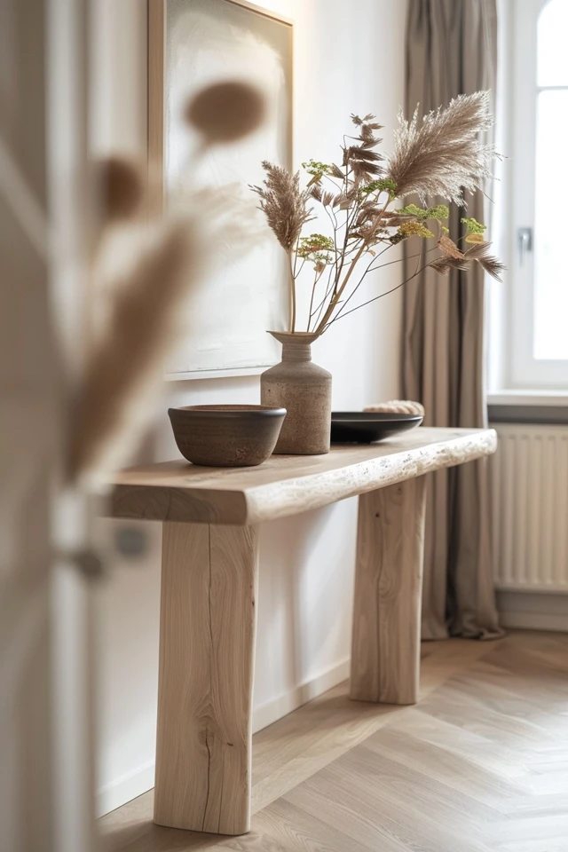 How To Make A Console Table Taller: Adding Height - photo 2