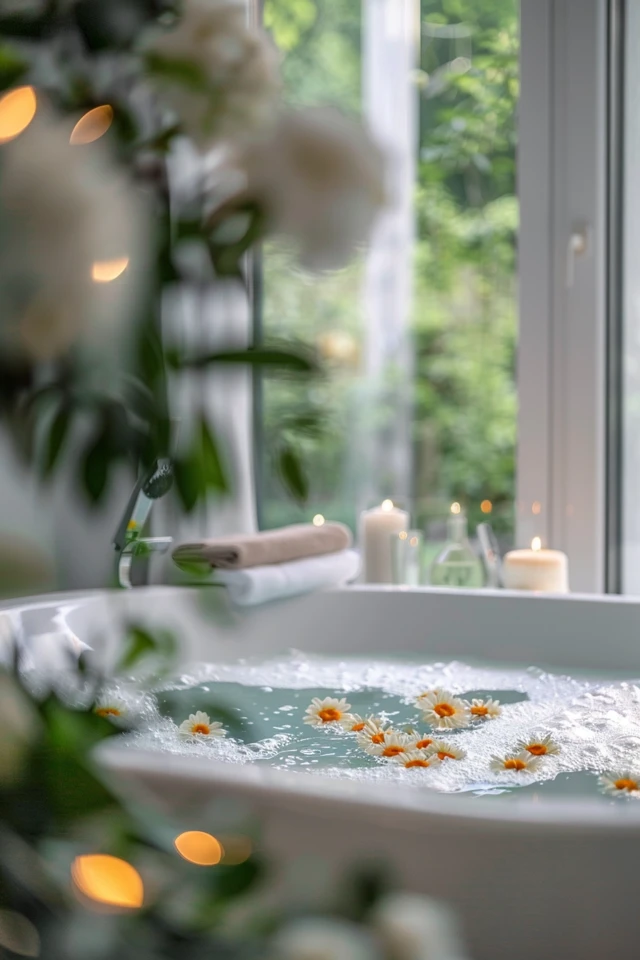 How To Decorate Around A Garden Tub: Relaxing Bath Area Ideas