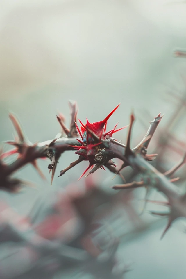 Materials and Instructions for Making a Crown of Thorns