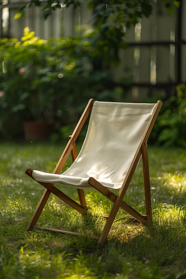 How To Clean Canvas Chairs: Refreshing Outdoor Furniture