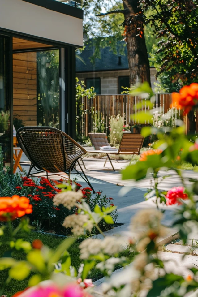 Creative Concrete Patio Under Deck Designs