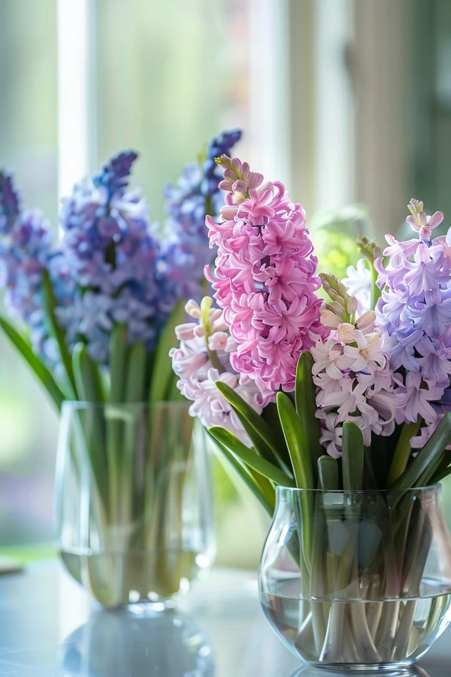 How To Cut Hyacinth For Indoor Display: Flower Arrangement