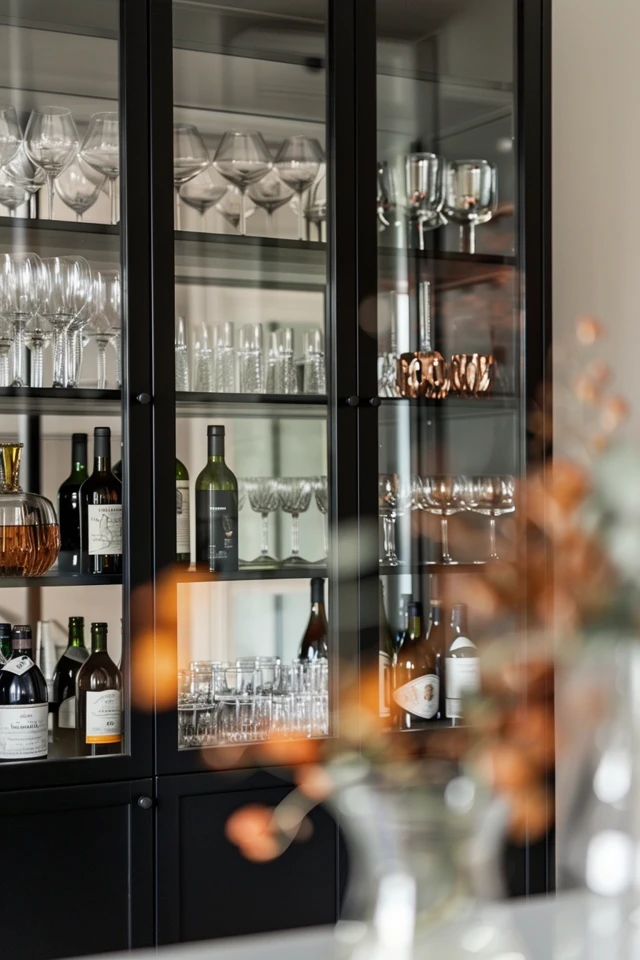 Styling Tips for Glass Cabinets