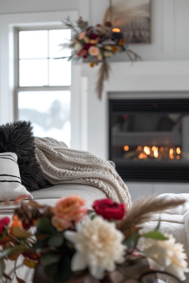 Create Warmth with Layered Candles and Mirrors