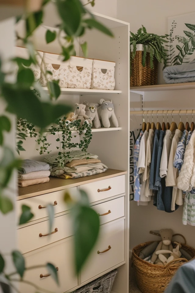 Organize with Ease: Baby Clothes Storage Ideas