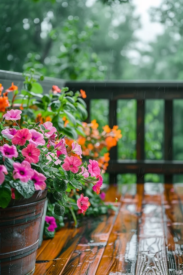 Deck Railing Bar Top Ideas for Outdoor Entertaining
