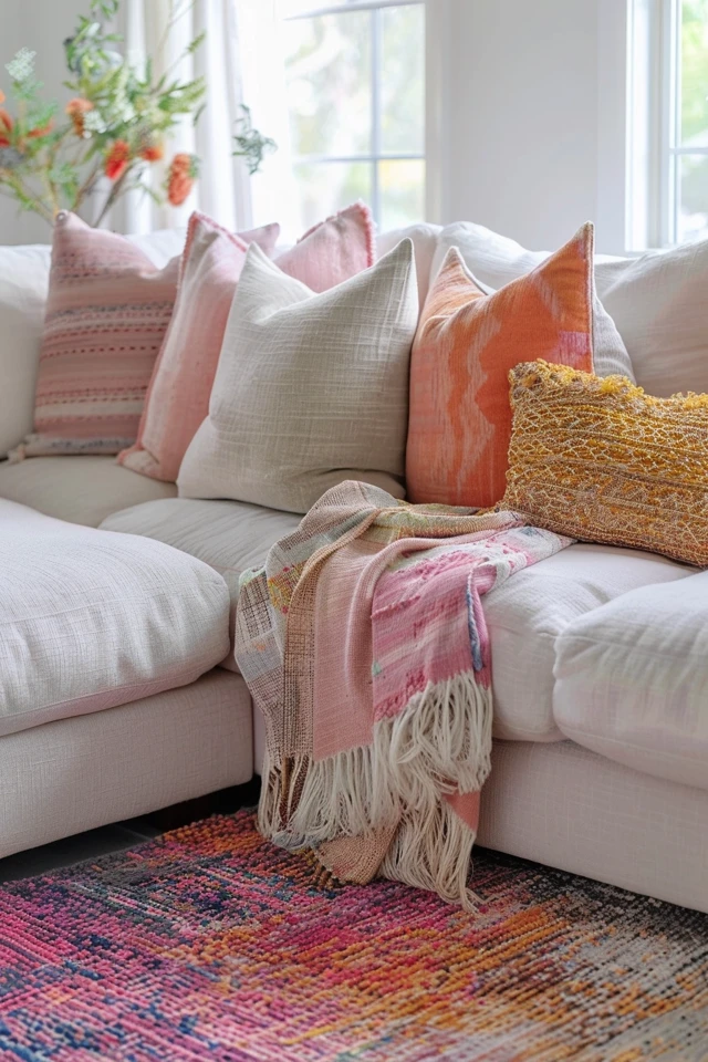 How To Place An Area Rug With A Sectional: Defining Spaces