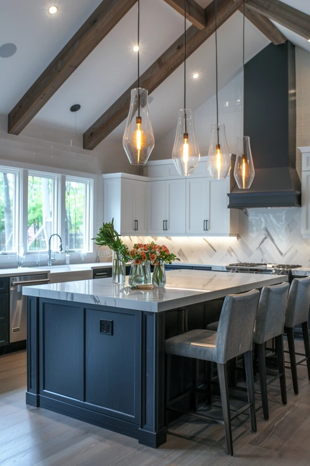 Incorporate Ample Storage and Countertop Space