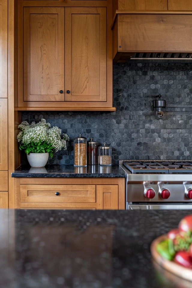 Contrasting Backsplash Colors for a Modern Look