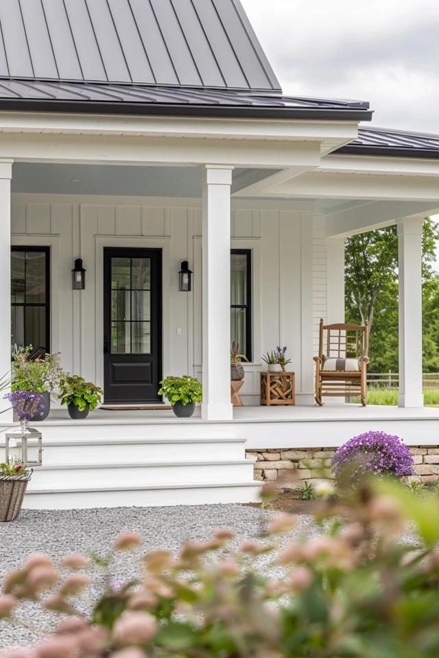 Inspiring Farmhouse Porch Decor Ideas from Instagram