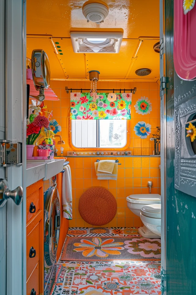 Creative Skoolie Bathroom Ideas for Tiny Living