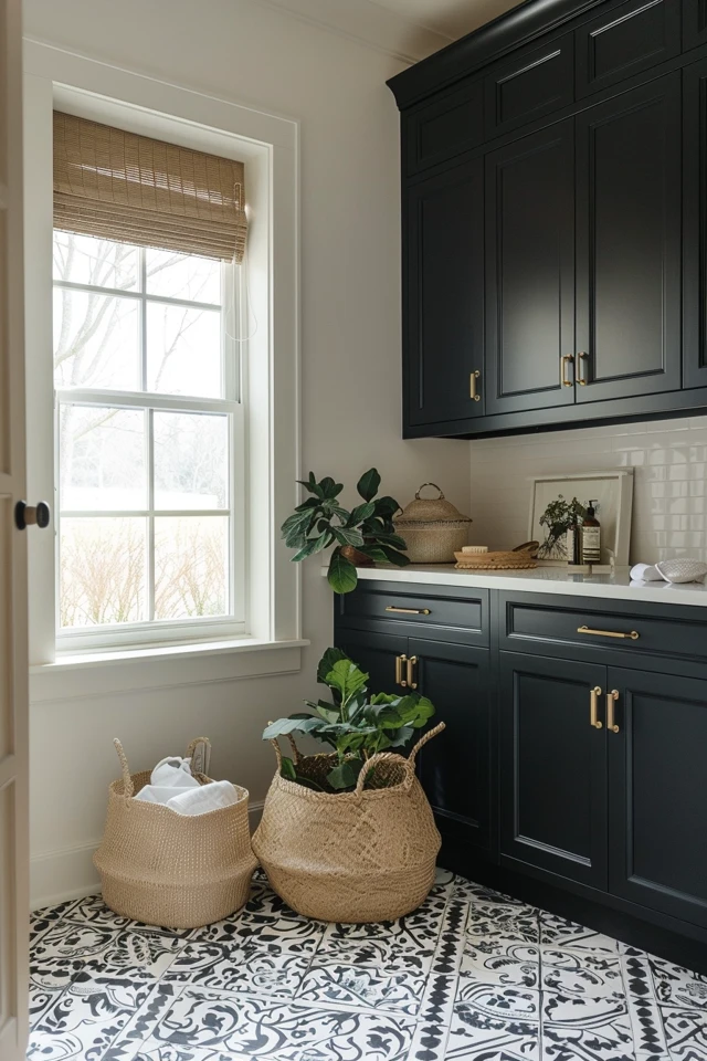 Chic Laundry Room Tile Floor Ideas for Your Home